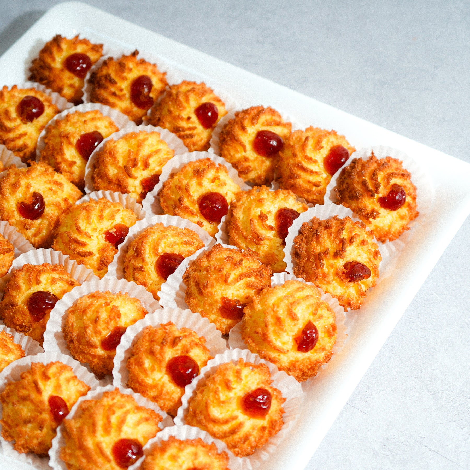 Coconut Macarons (Platter of 30)