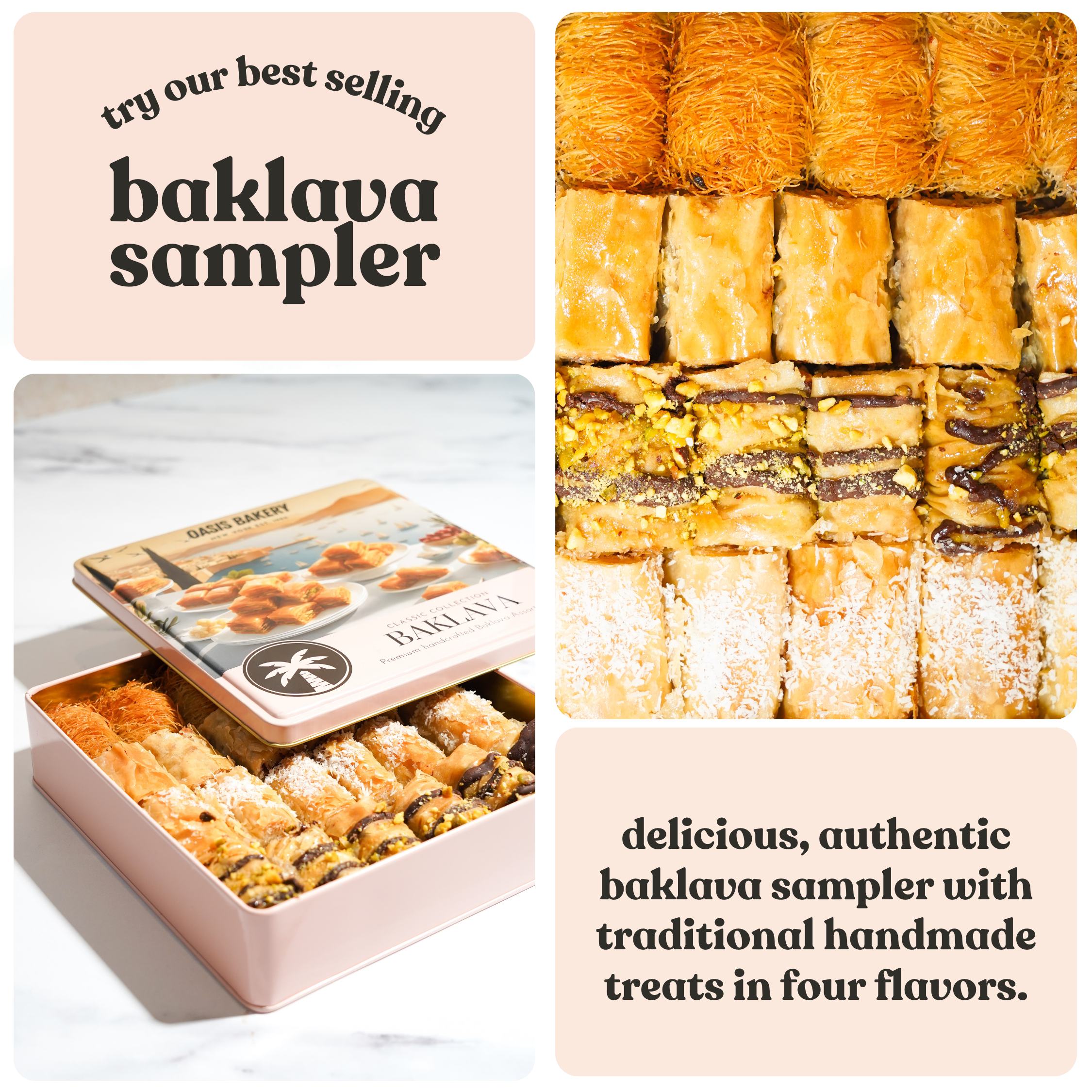 Deluxe Baklava Sampler Gift Box