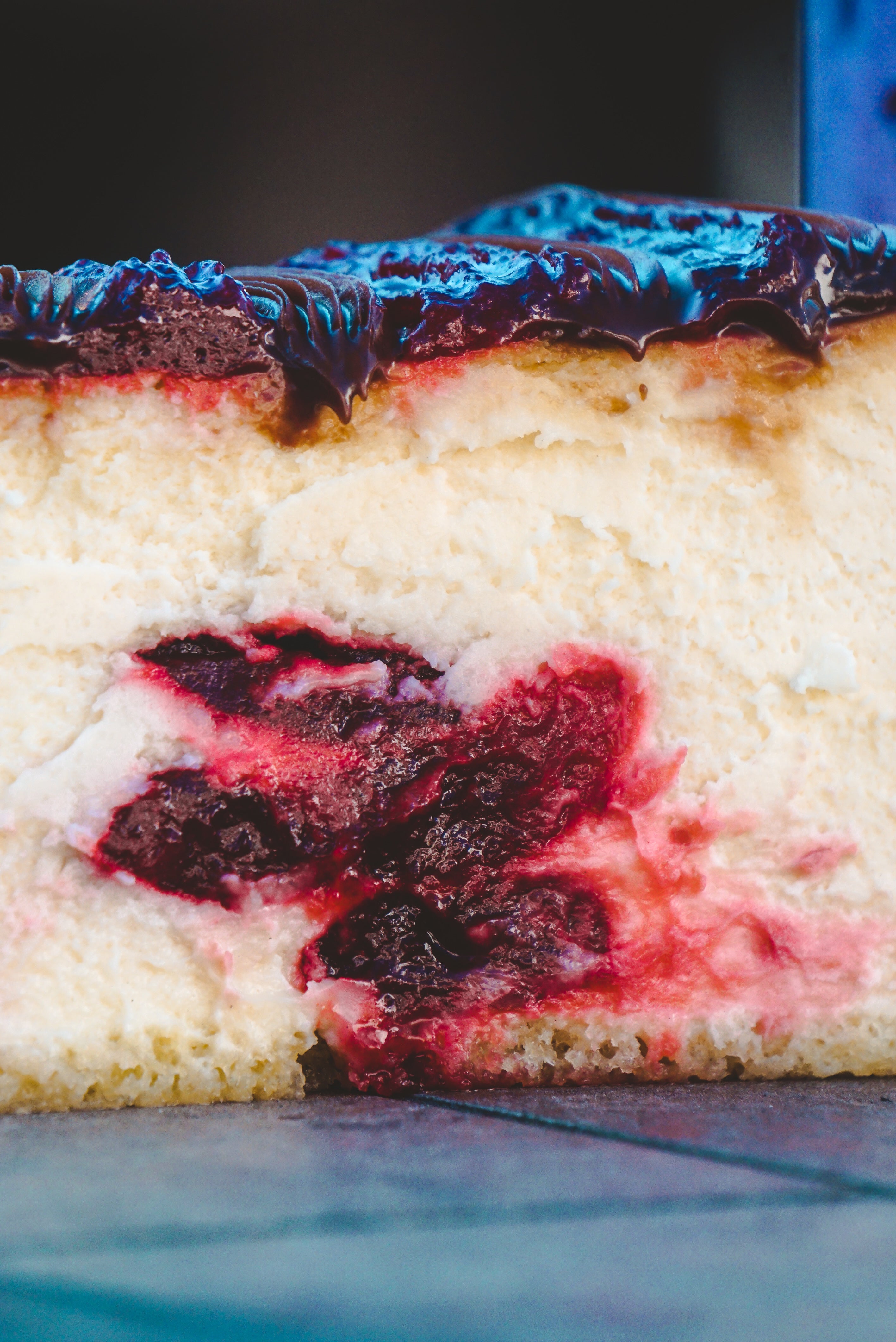 Chocolate Raspberry Cheesecake